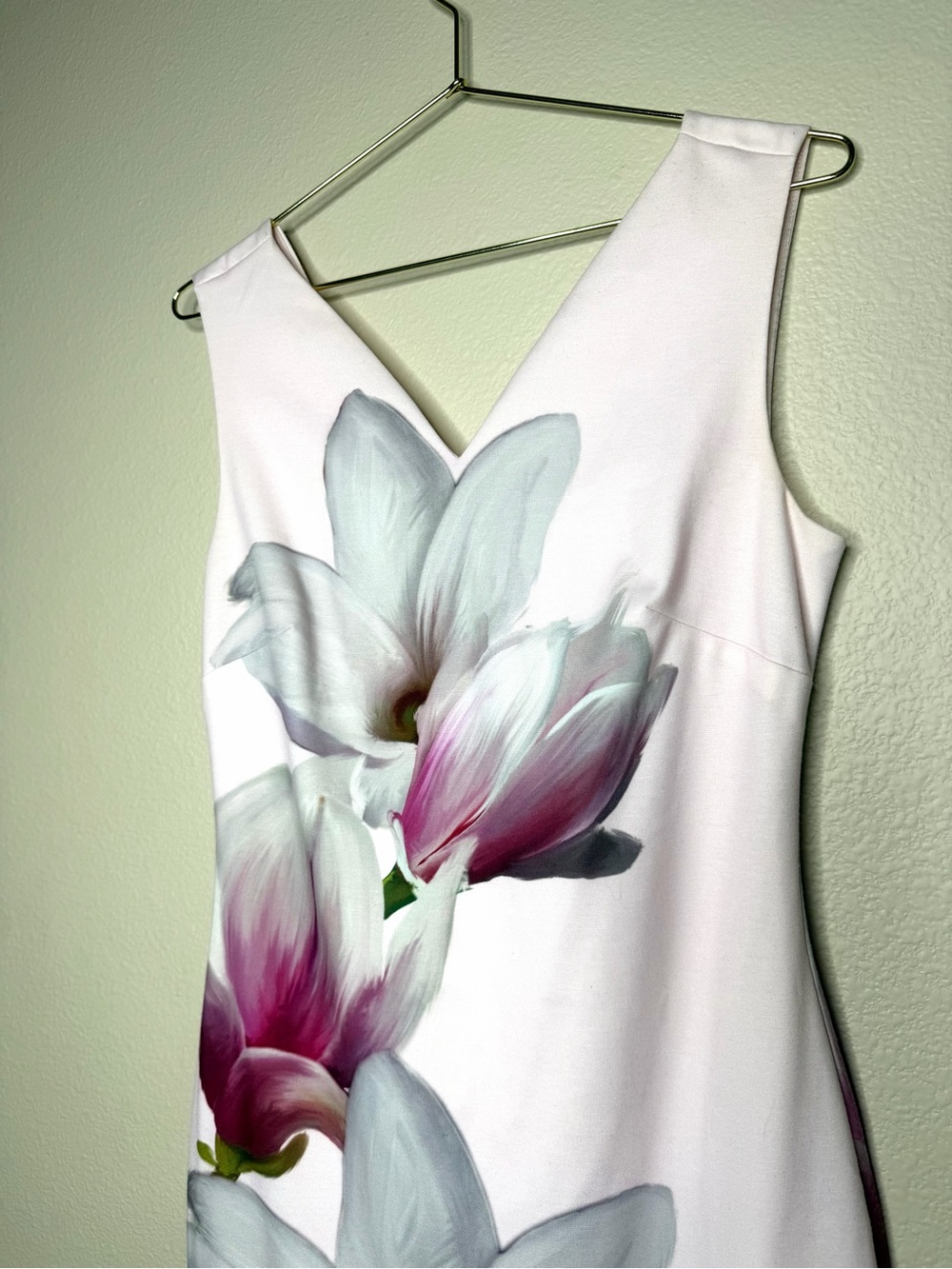 Ted Baker Women's Aviah Magnolia Sheath Bodycon Dress 2 Pink Cocktail Party - Picture 5 of 11